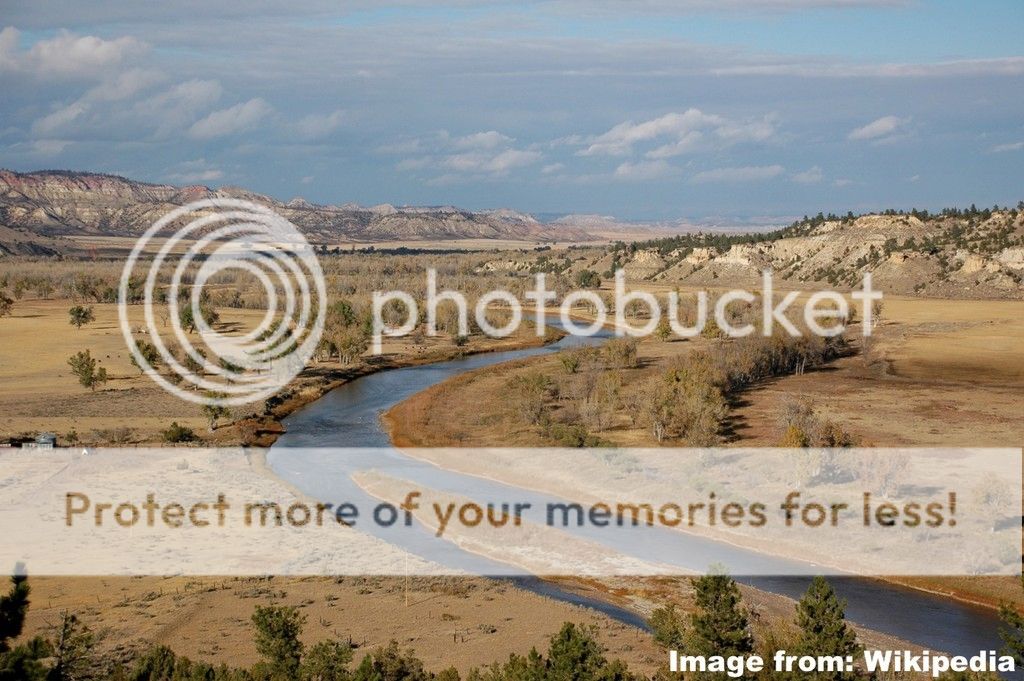 View of Powder River Battle Site The Centennial Campaign